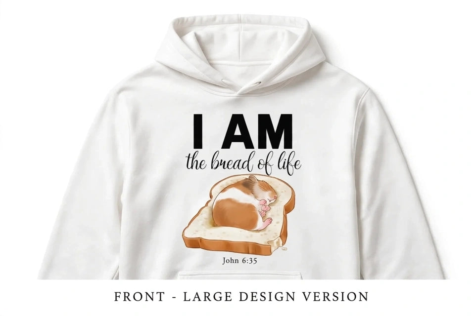 The Bread of Life™ Christian Hoodie
