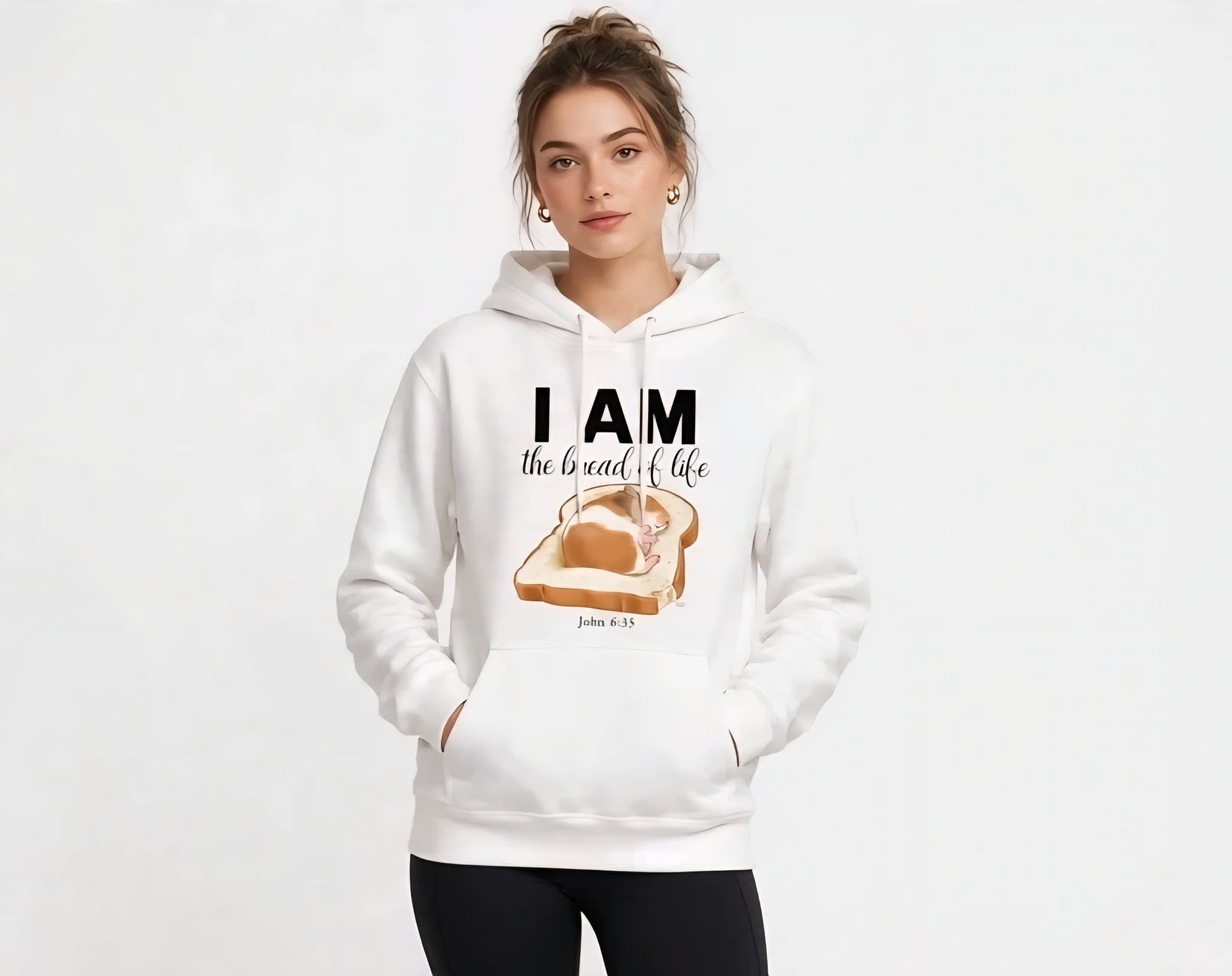 The Bread of Life™ Christian Hoodie