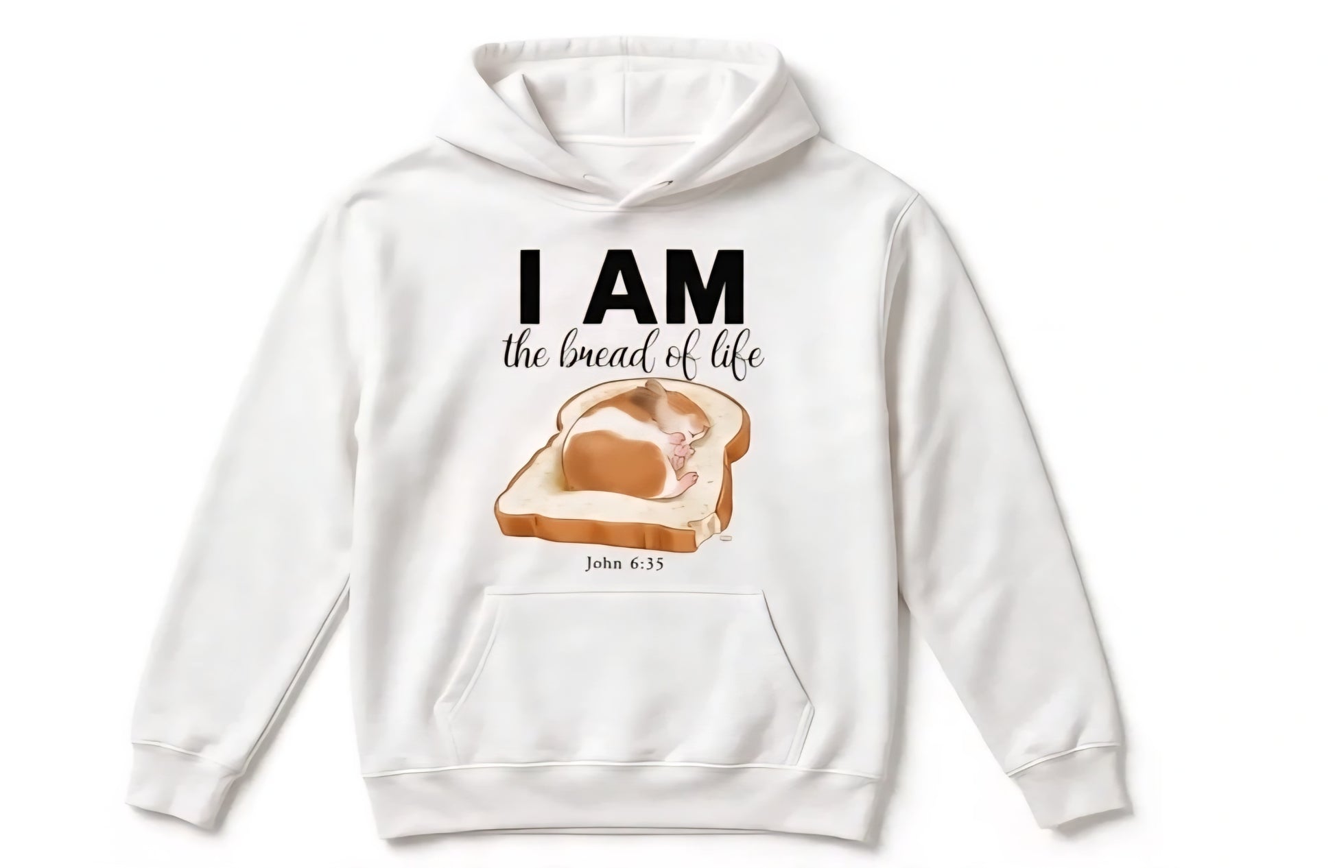 The Bread of Life™ Christian Hoodie