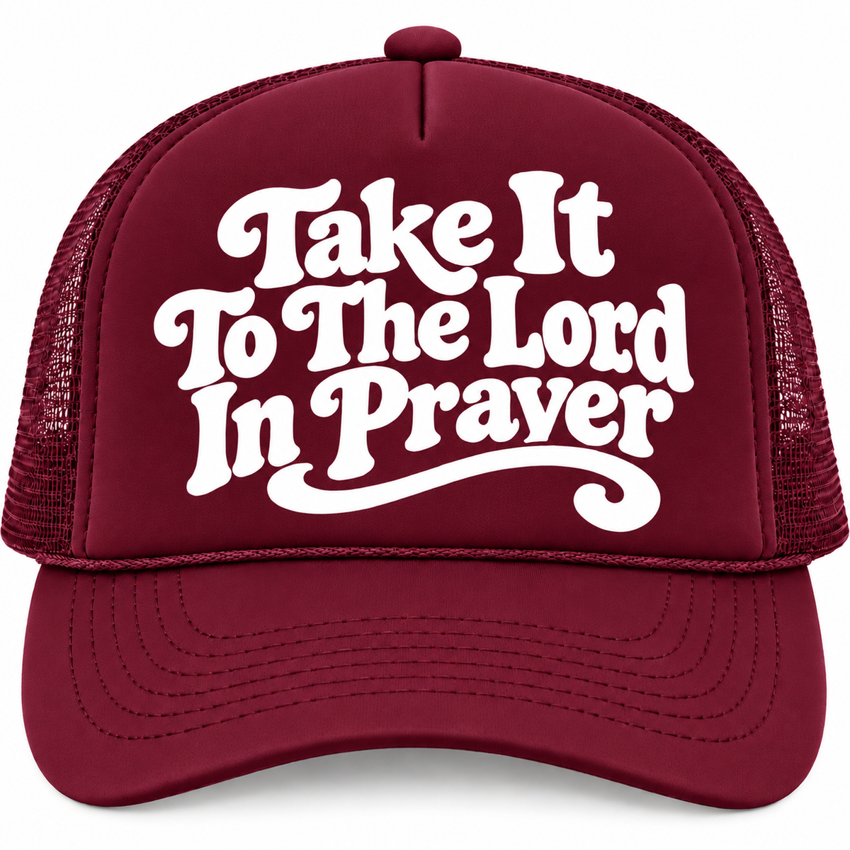 “Take It to the Lord in Prayer” Foam Trucker Hat
