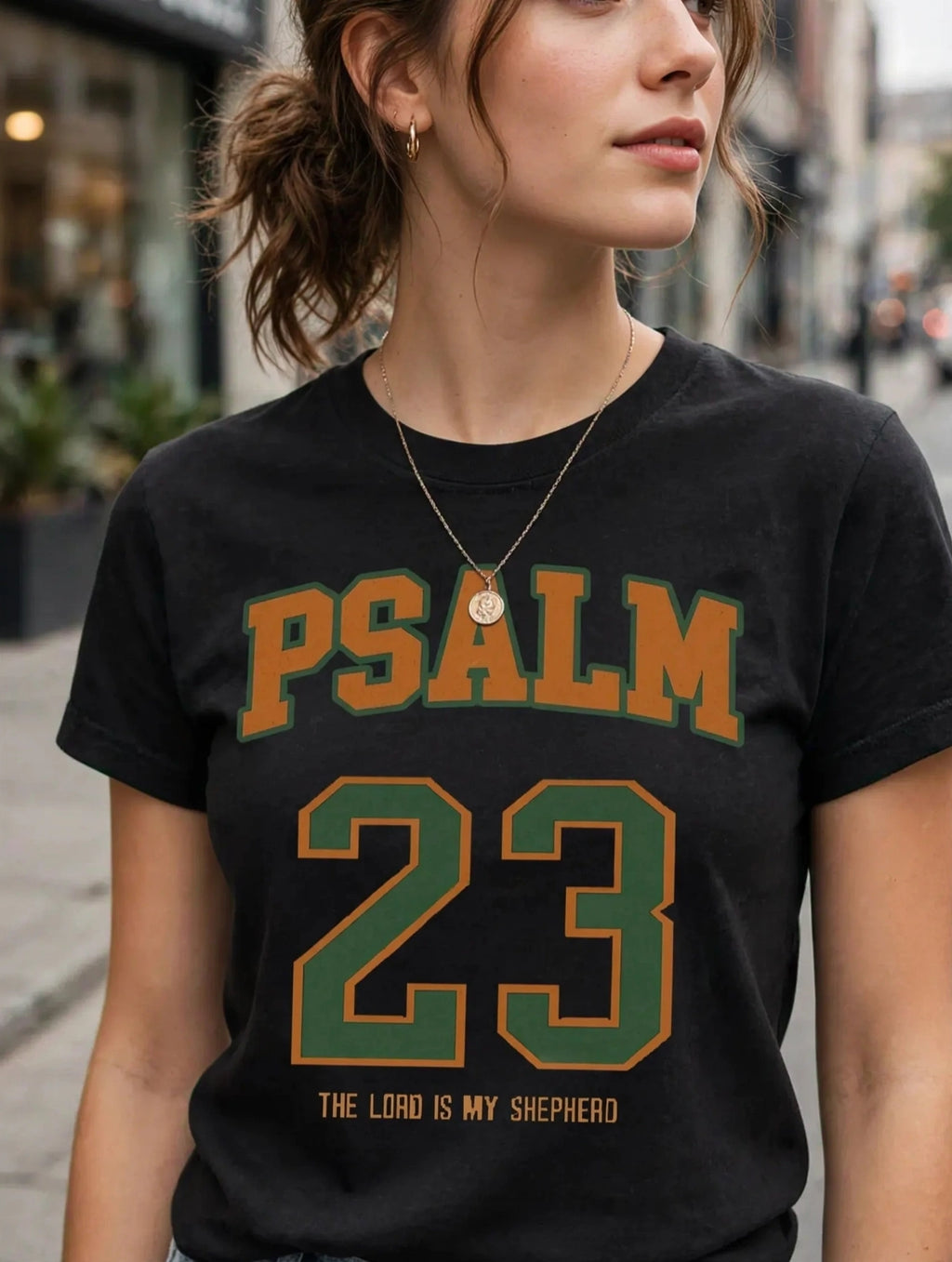 Psalm 23 "The Lord Is My Shepherd" Vintage Christian T-Shirt