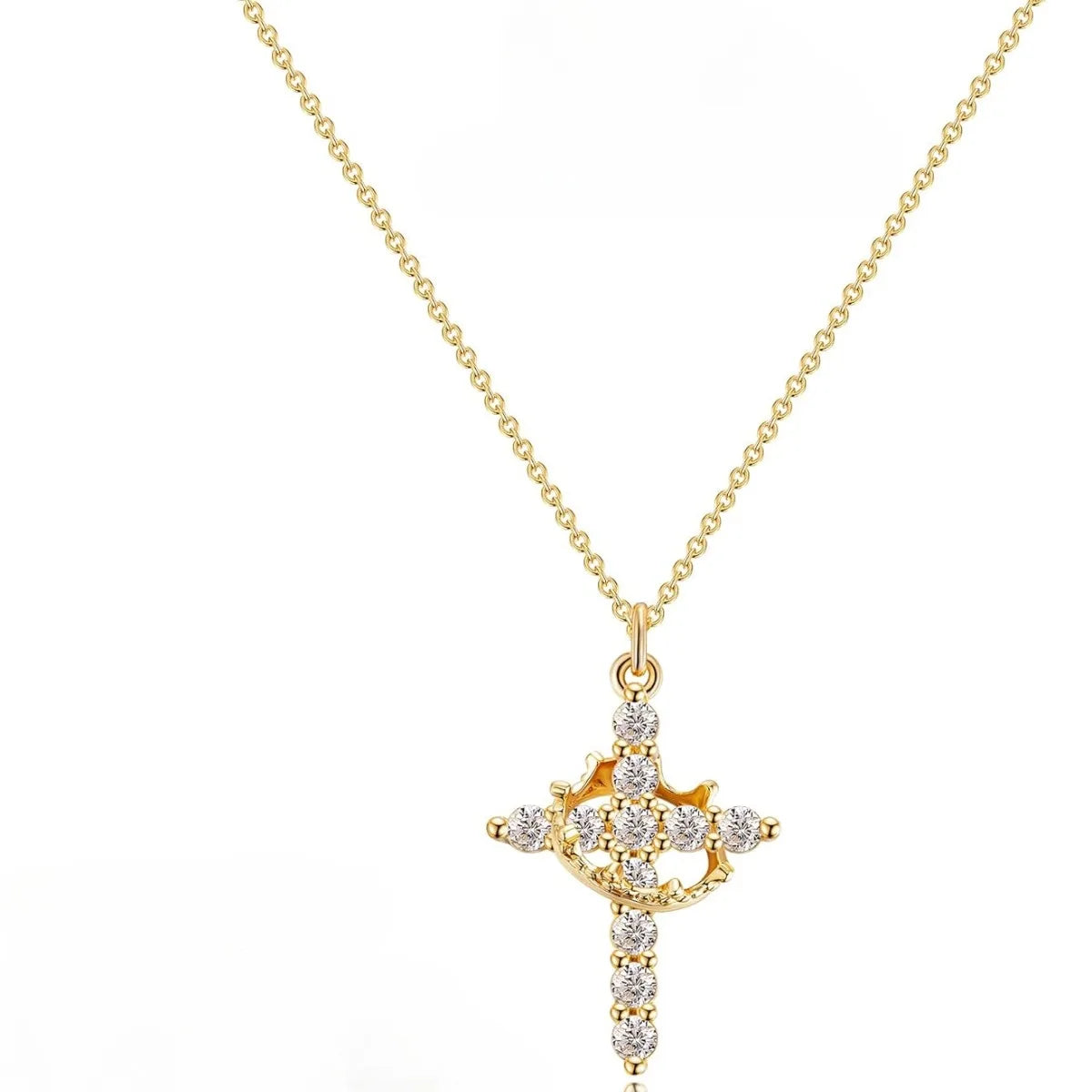Diamond Cross Necklace