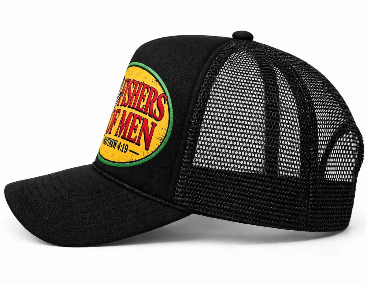 Fishers of Men Christian Trucker Hat – Matthew 4:19