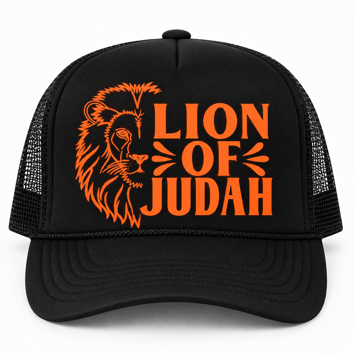 Lion of Judah Faith Trucker Hat
