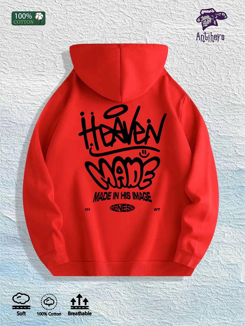 Heaven Made Graphic Hoodie
