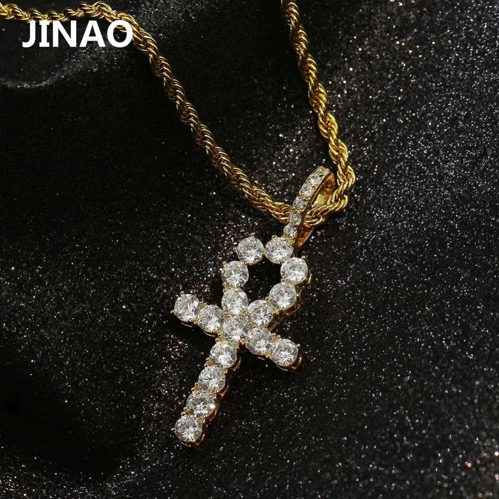 CZ Cross Necklace
