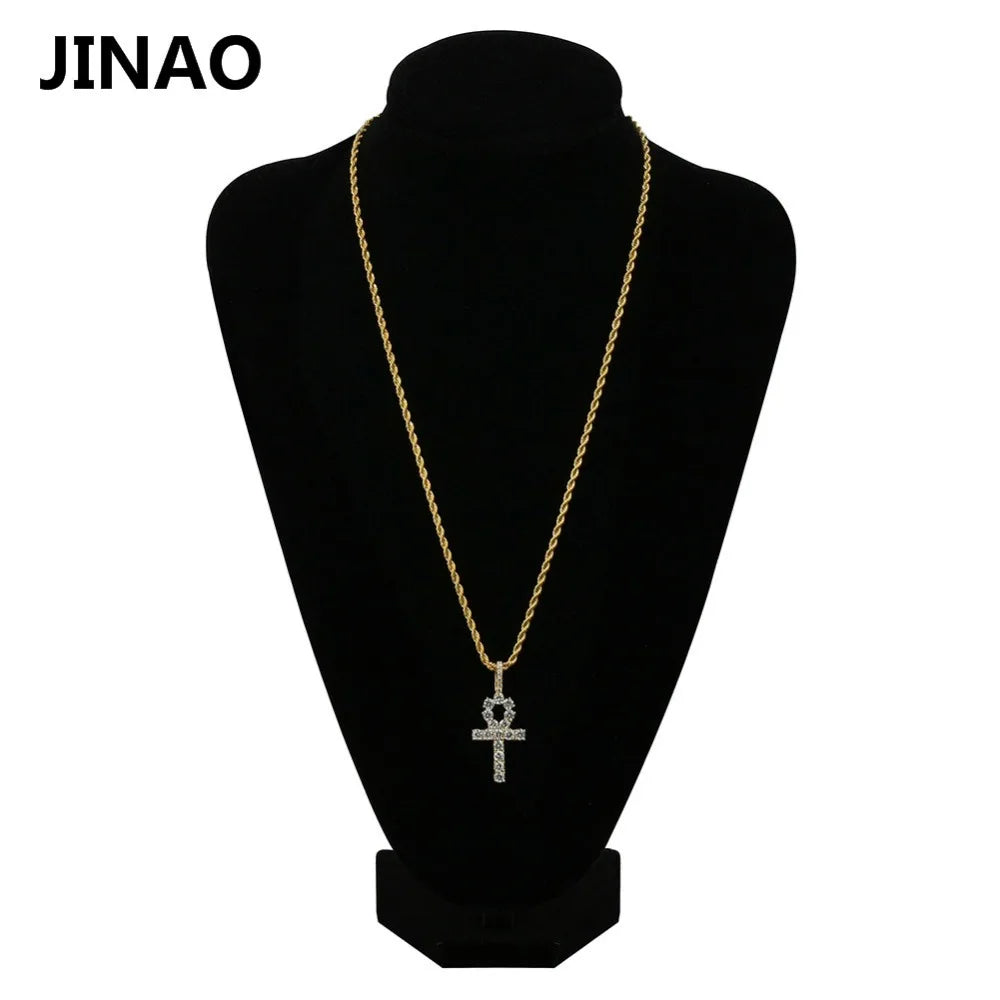 CZ Cross Necklace