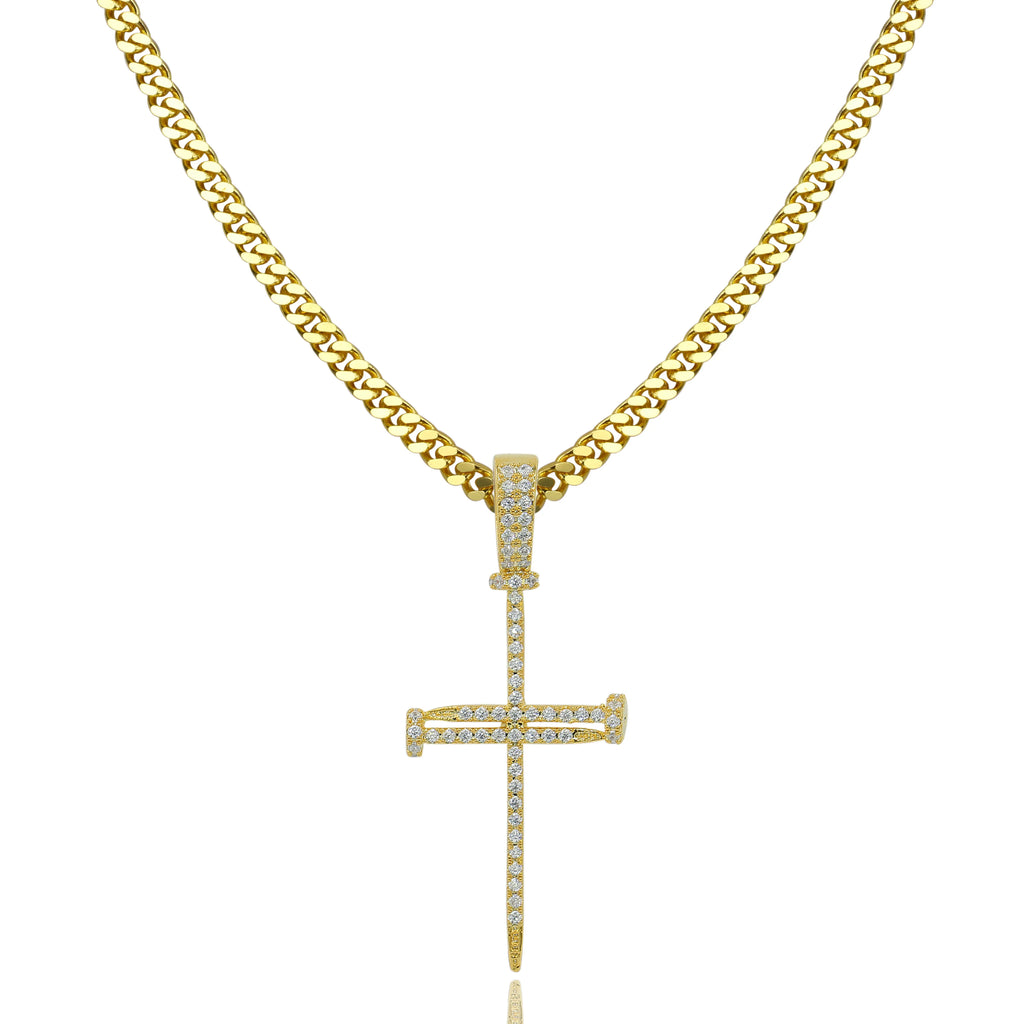 CZ Cross Necklace