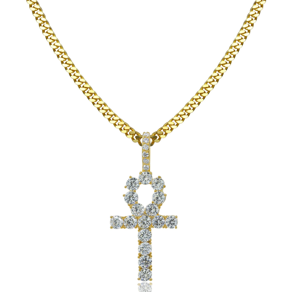 CZ Cross Necklace