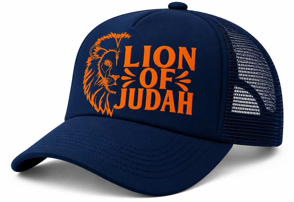 Lion of Judah Faith Trucker Hat