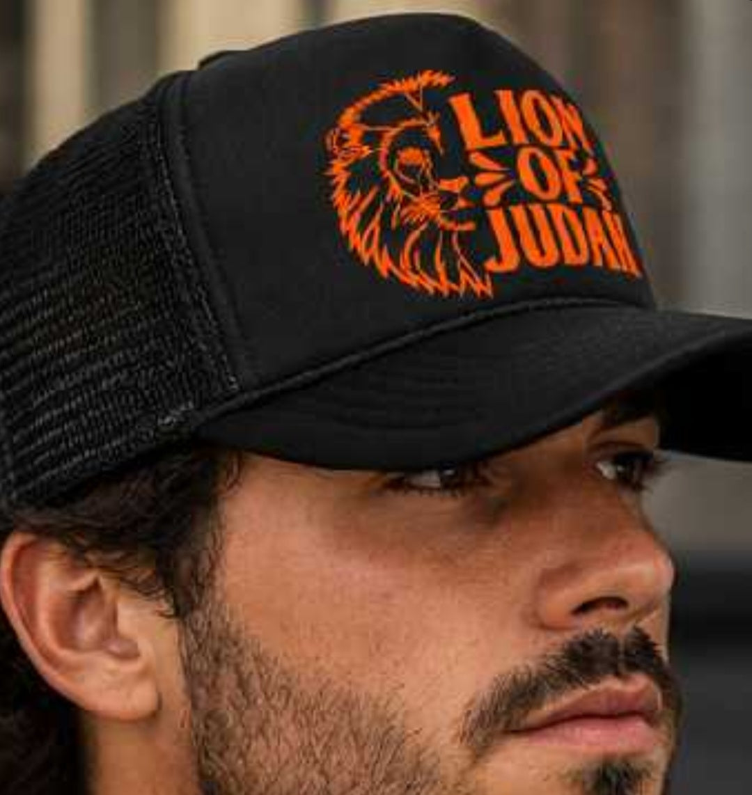 Lion of Judah Faith Trucker Hat