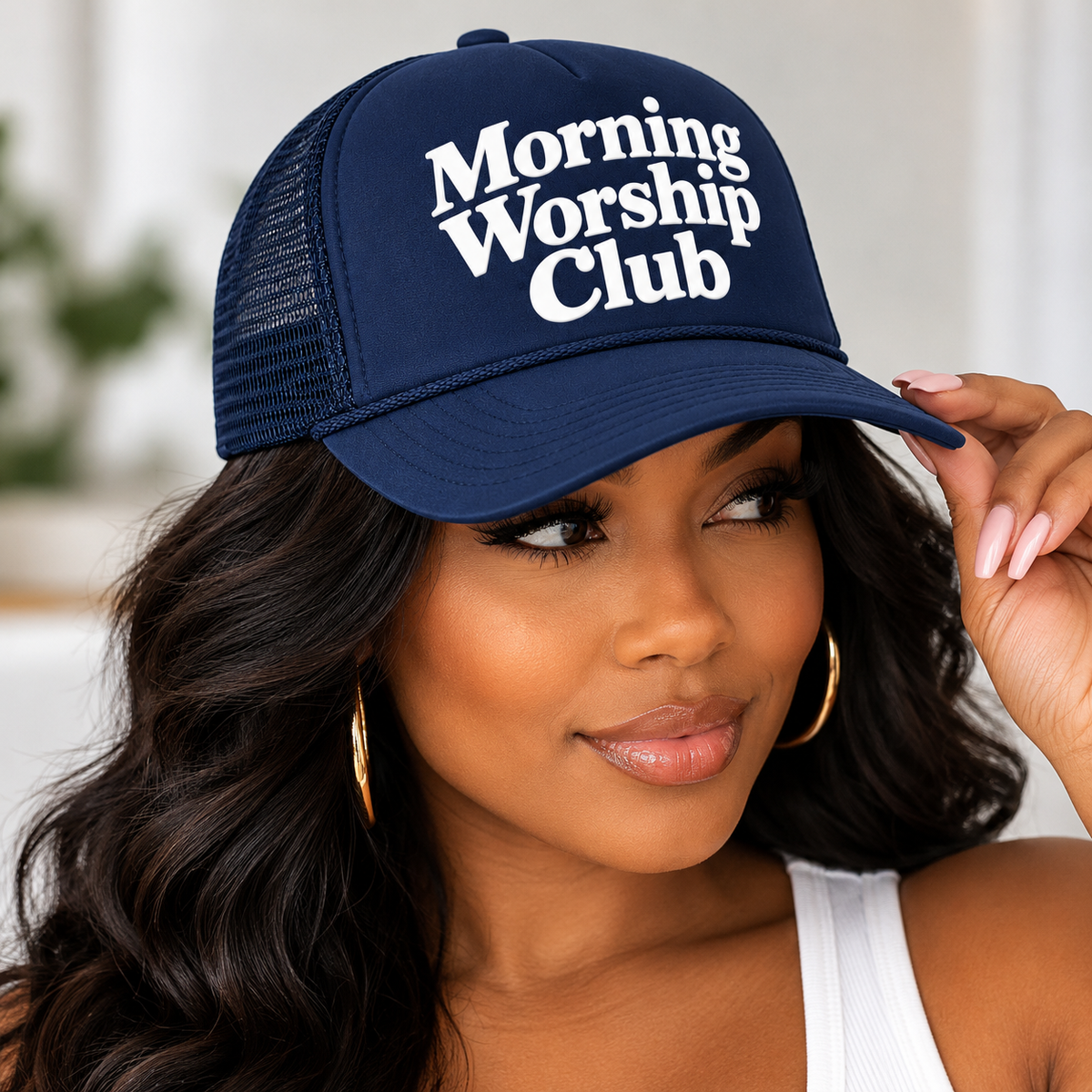 Morning Worship Club Trucker Hat