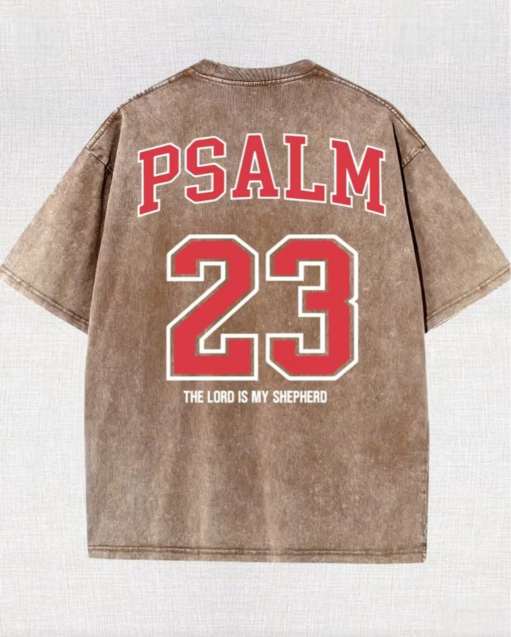 Psalm 23 "The Lord Is My Shepherd" Vintage Christian T-Shirt
