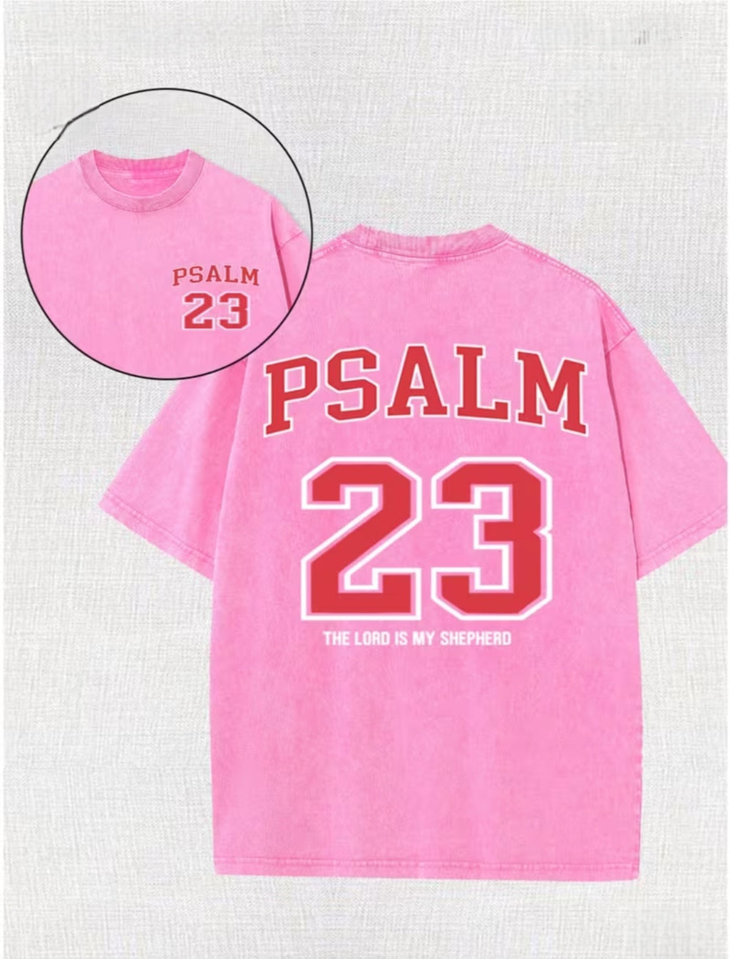 Psalm 23 "The Lord Is My Shepherd" Vintage Christian T-Shirt