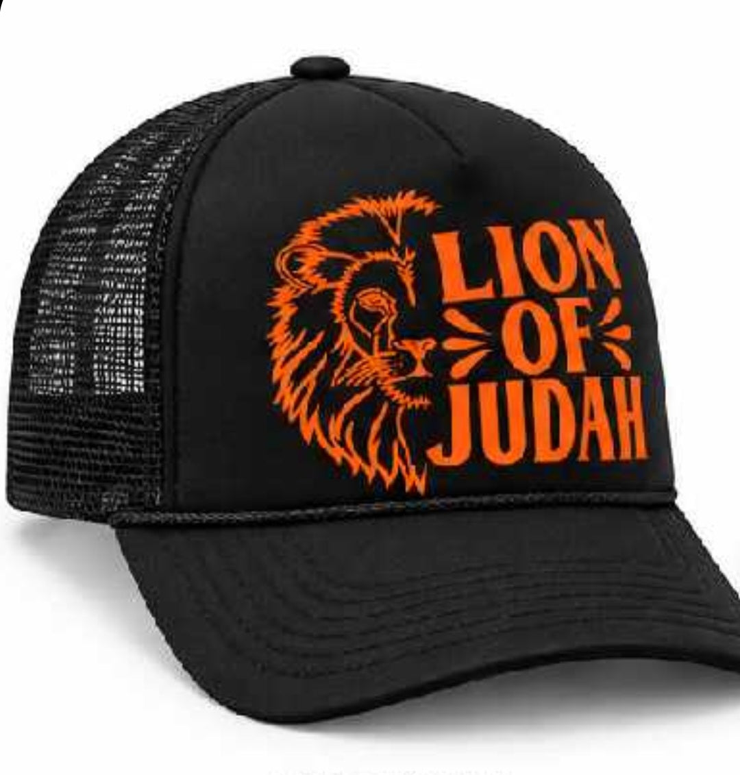 Lion of Judah Faith Trucker Hat