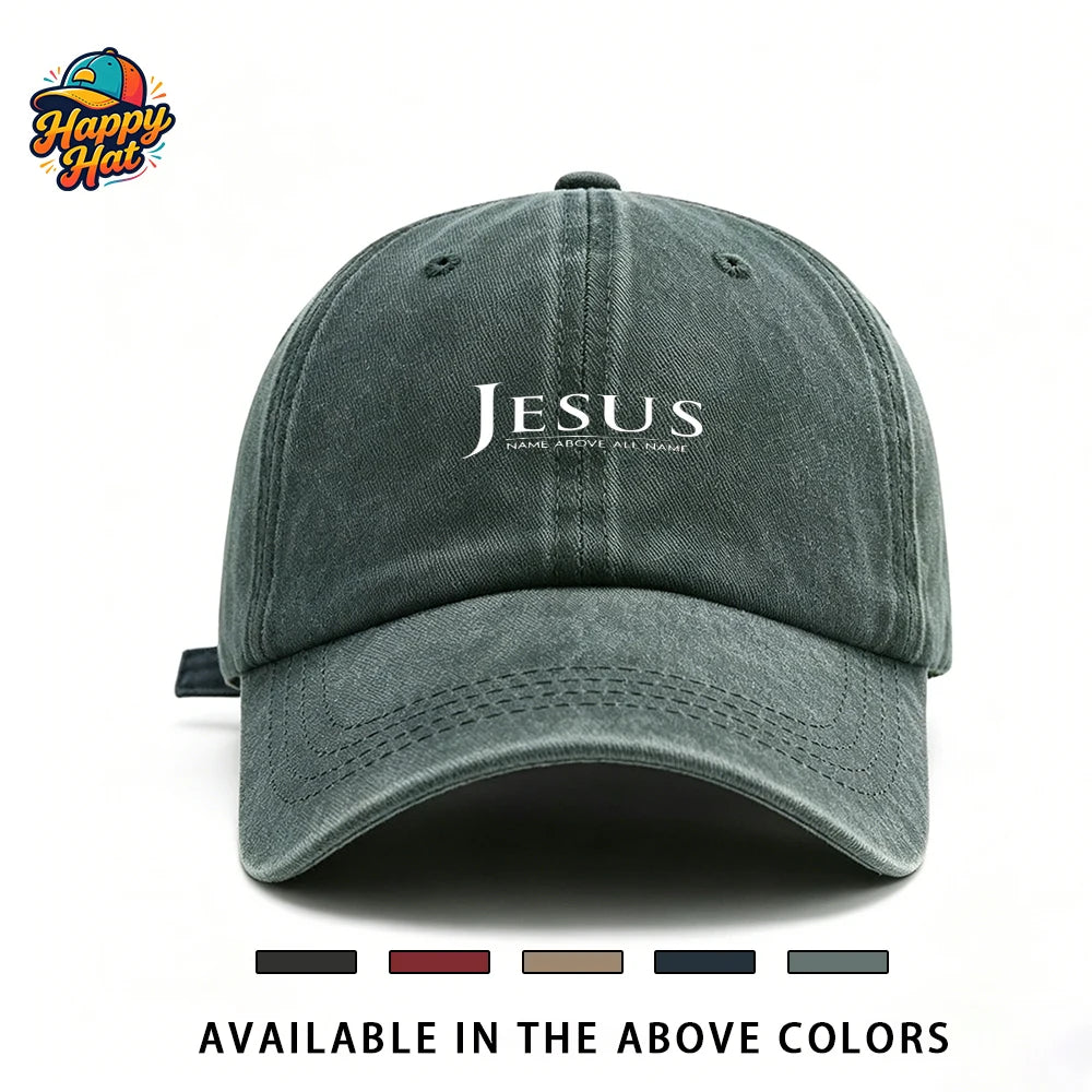 Jesus Print Cap