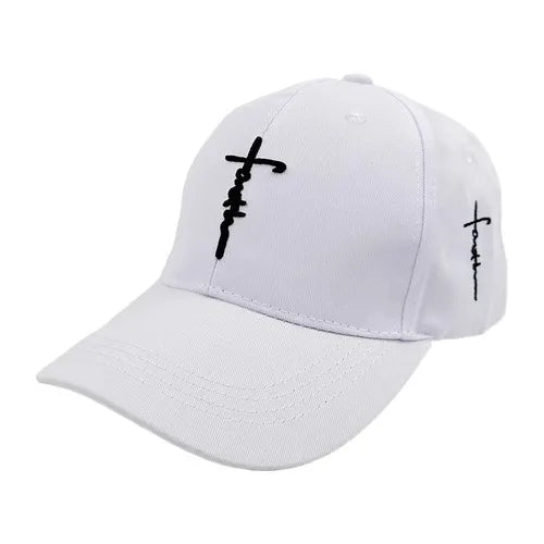 Cross Embroidered Cap