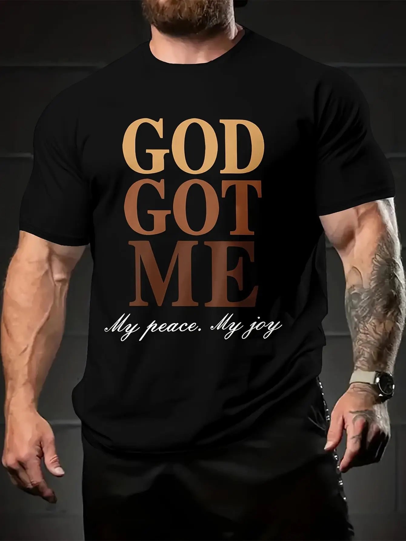 God Guards Me Casual Tee