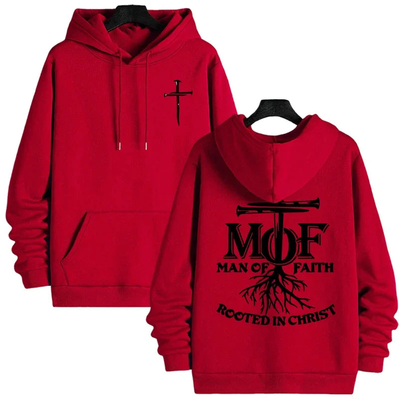 2026 Man of Faith Hooded Sweatshirts