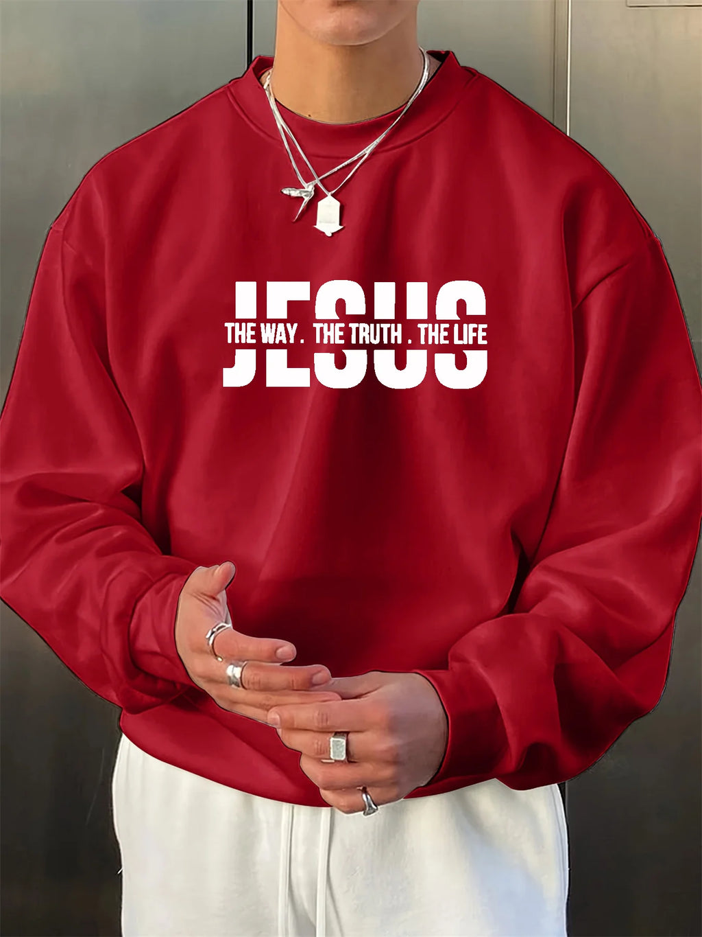 Jesus Truth Life Sweater