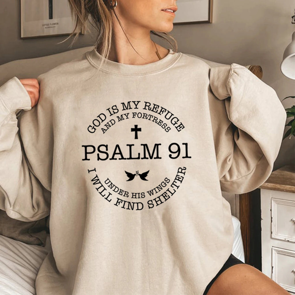 Psalms 91 Sweatshirt