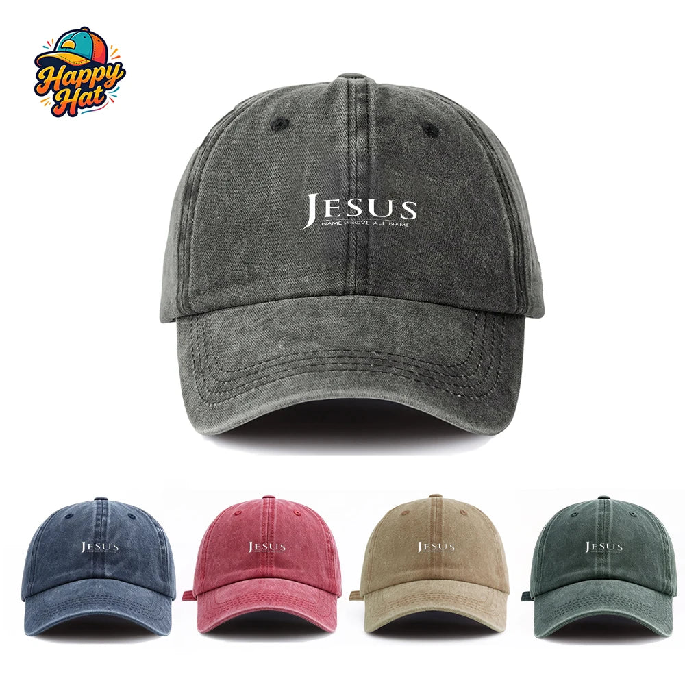 Jesus Print Cap