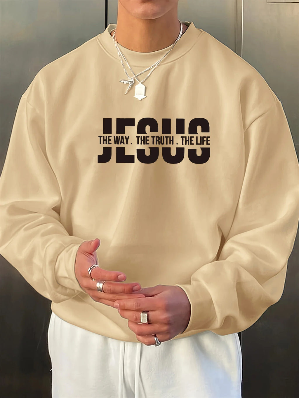 Jesus Truth Life Sweater