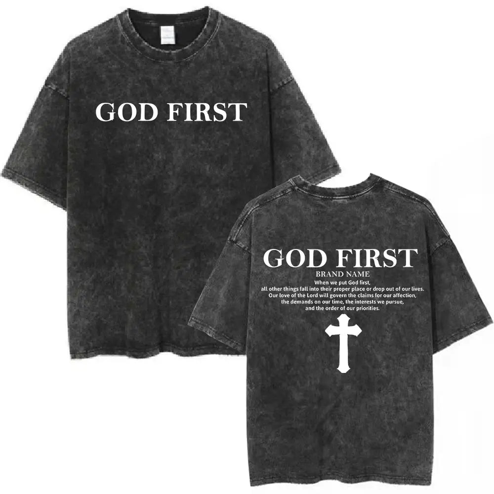 Jesus Christian Vintage Washed Tee