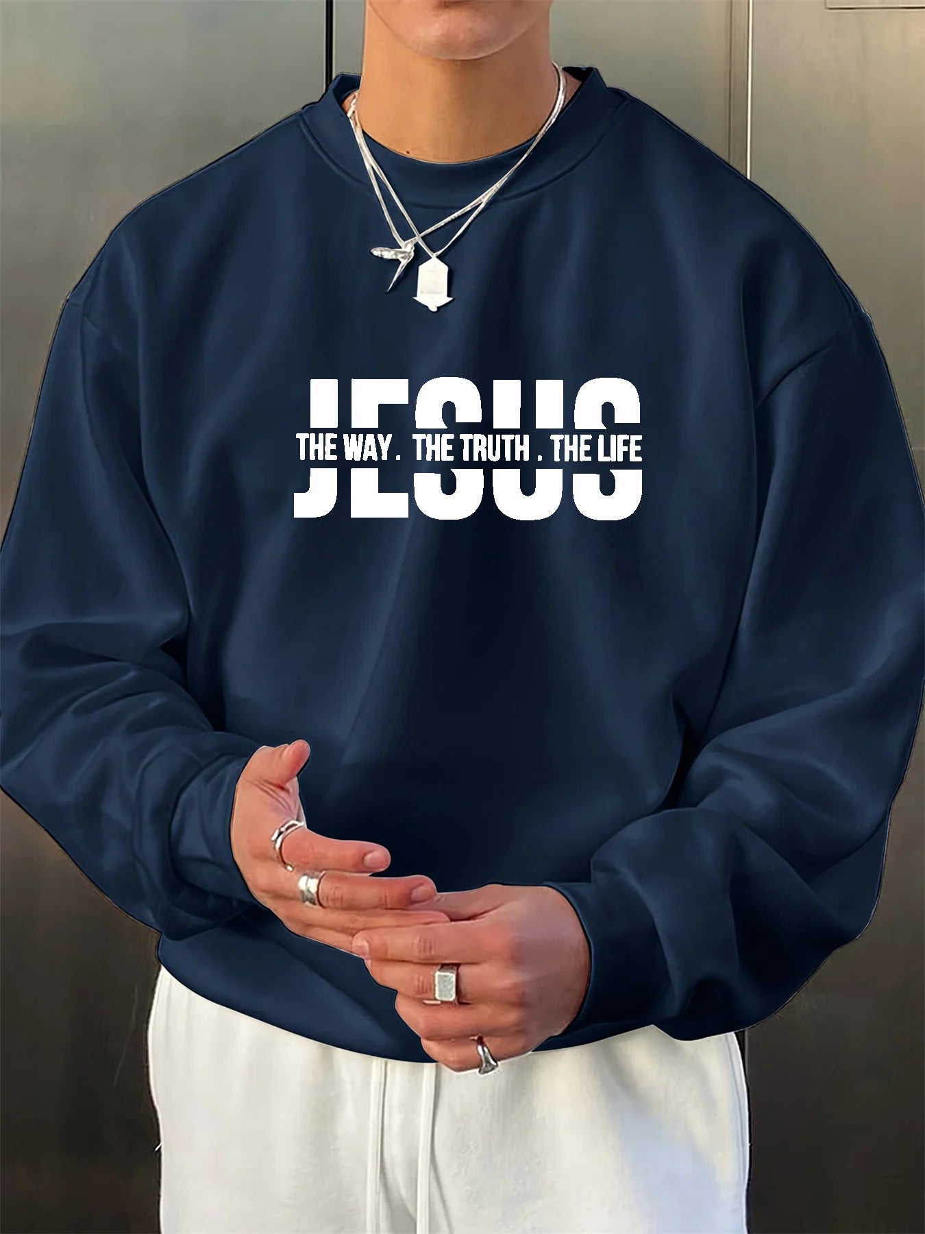 Jesus Truth Life Sweater