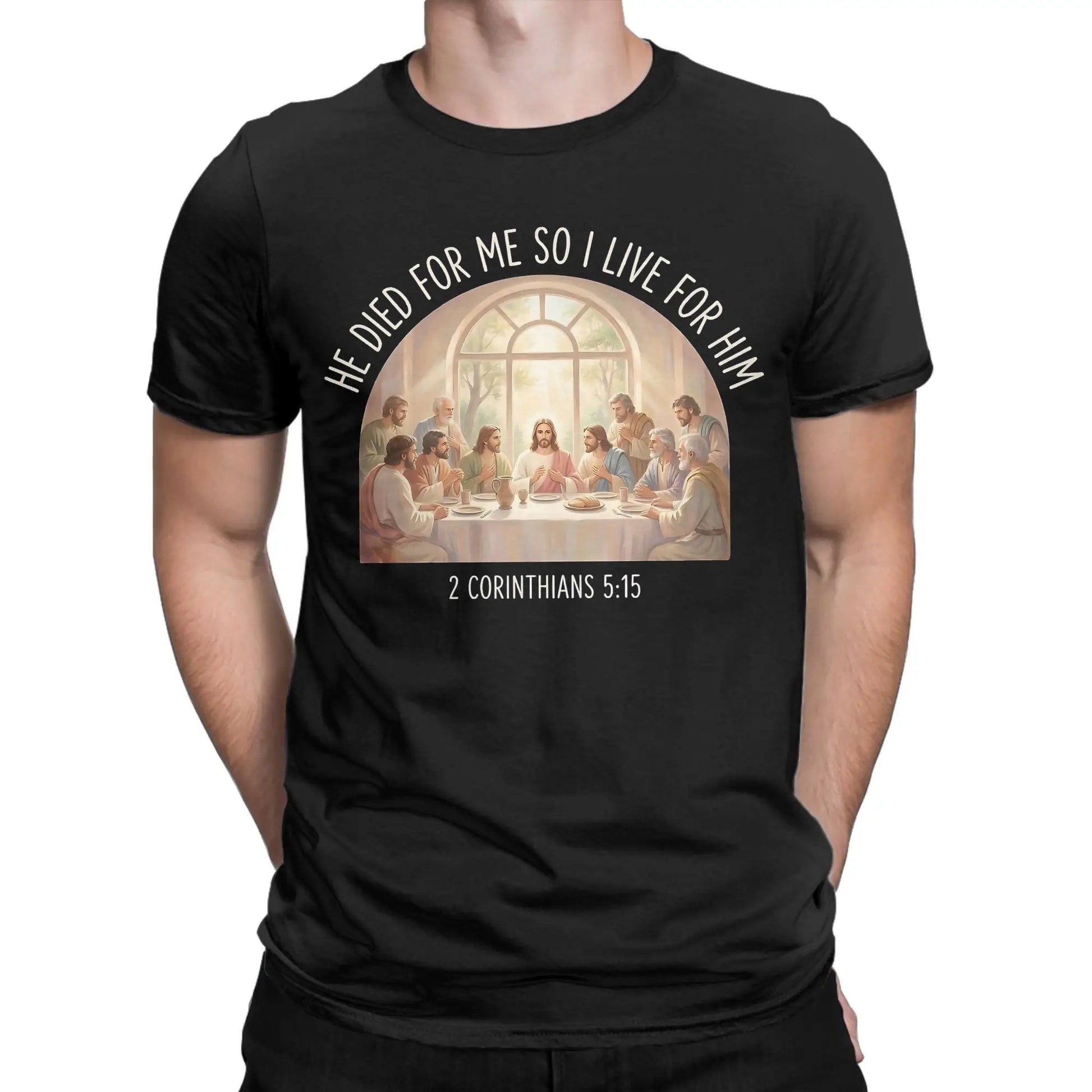 He Died For Me I Live For Him Tee