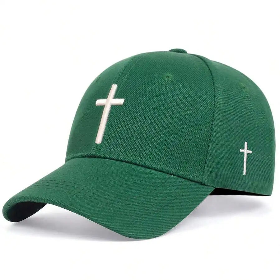 Embroidered Cross Cap