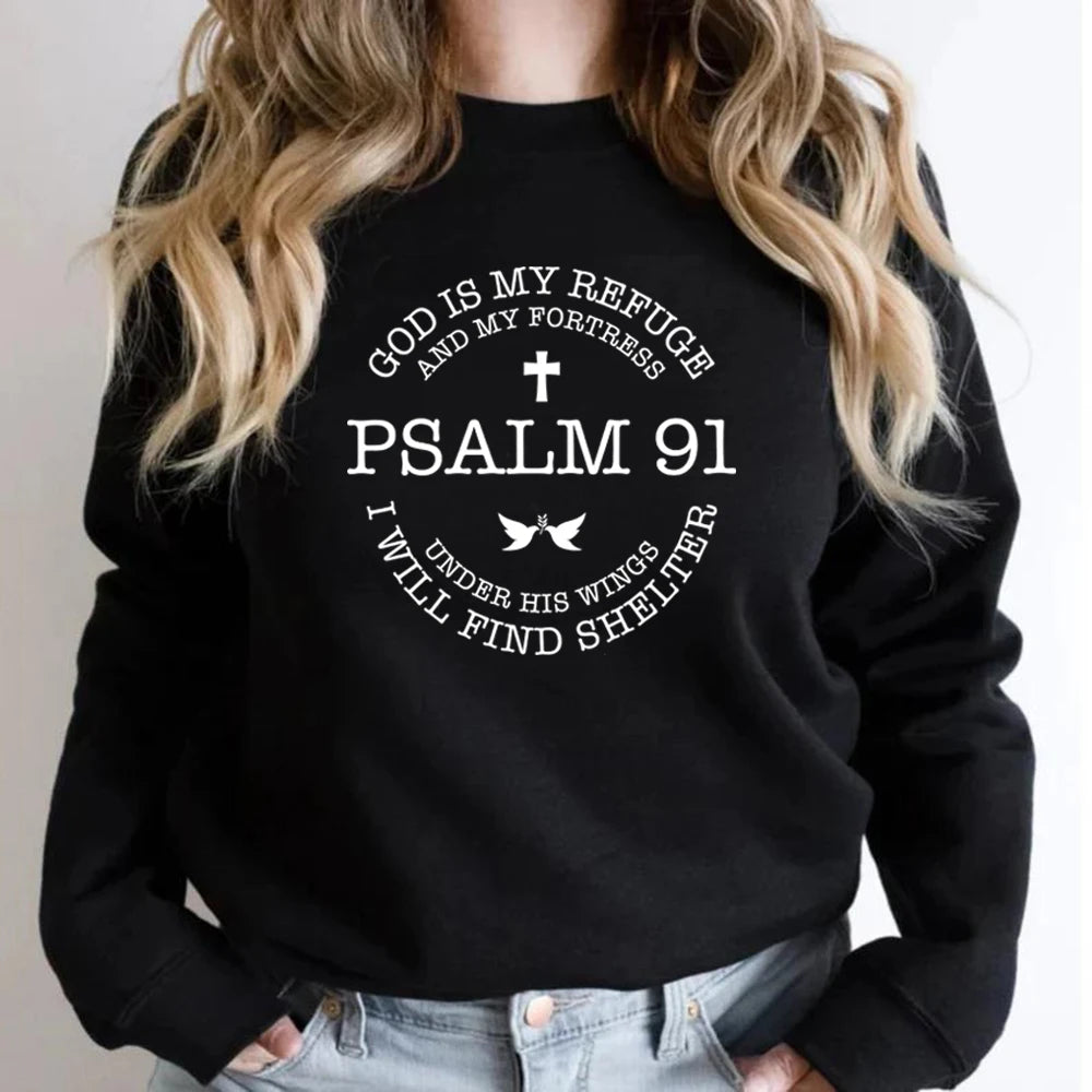 Psalms 91 Sweatshirt