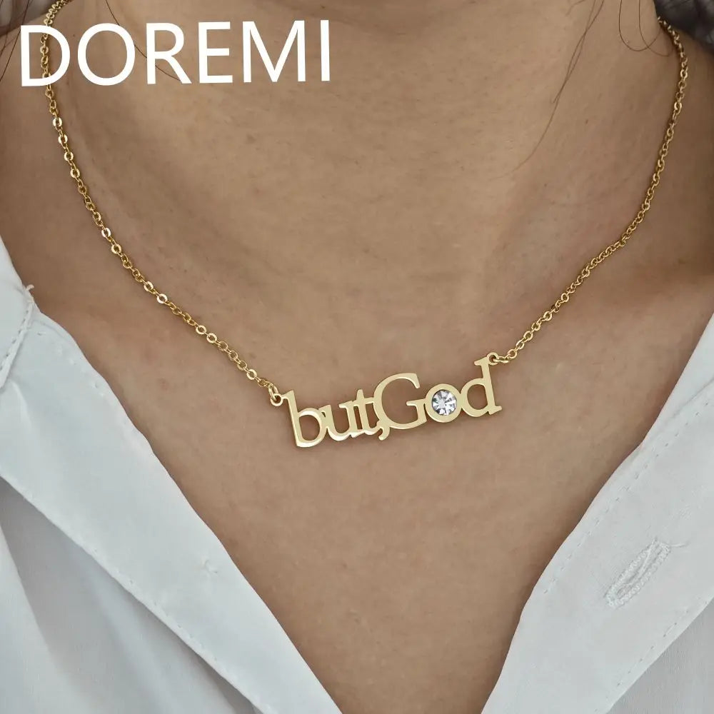 But God Name Necklace