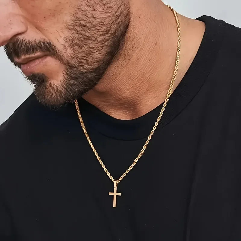 Stainless Cross Necklace
