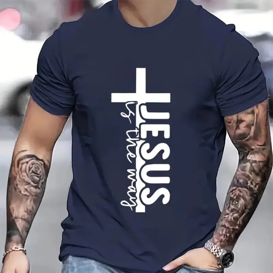 Jesus The Way Cross Tee