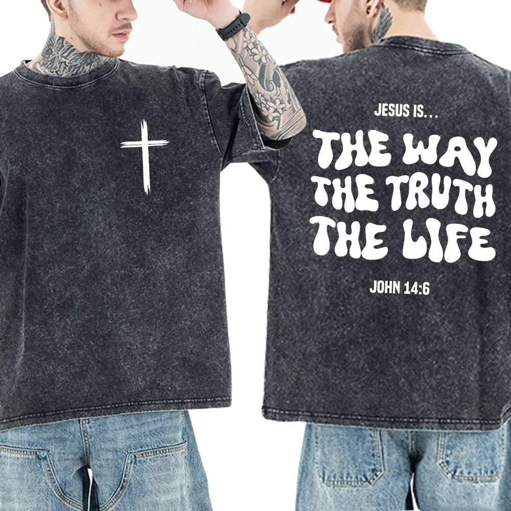 Jesus Christian Vintage Washed Tee