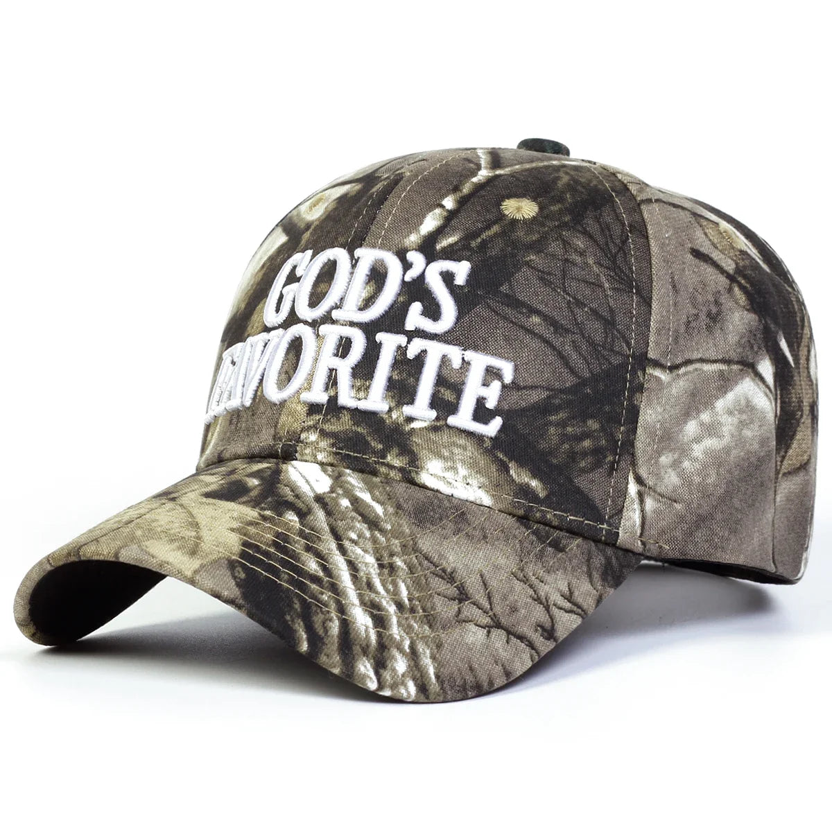 GOD'S FAVORITE Camo Baseball Cap