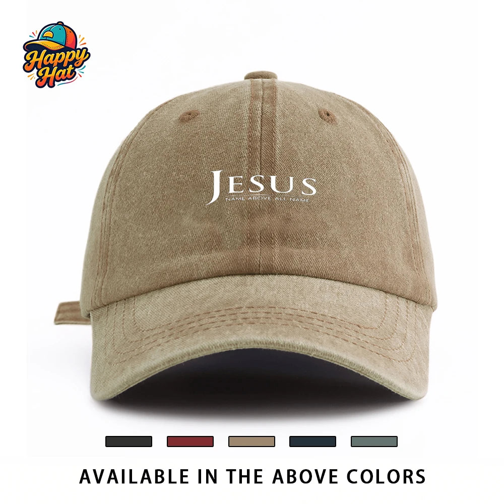 Jesus Print Cap