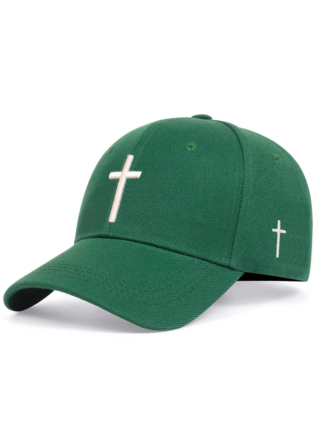Embroidered Cross Cap