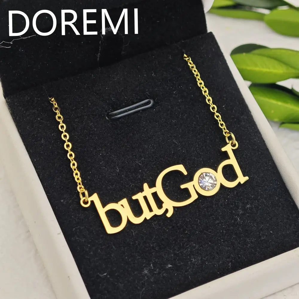 But God Name Necklace