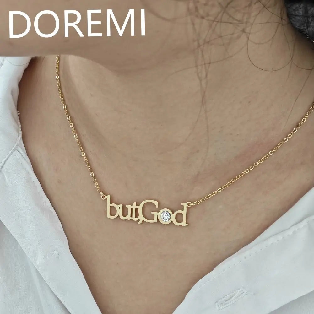 But God Name Necklace