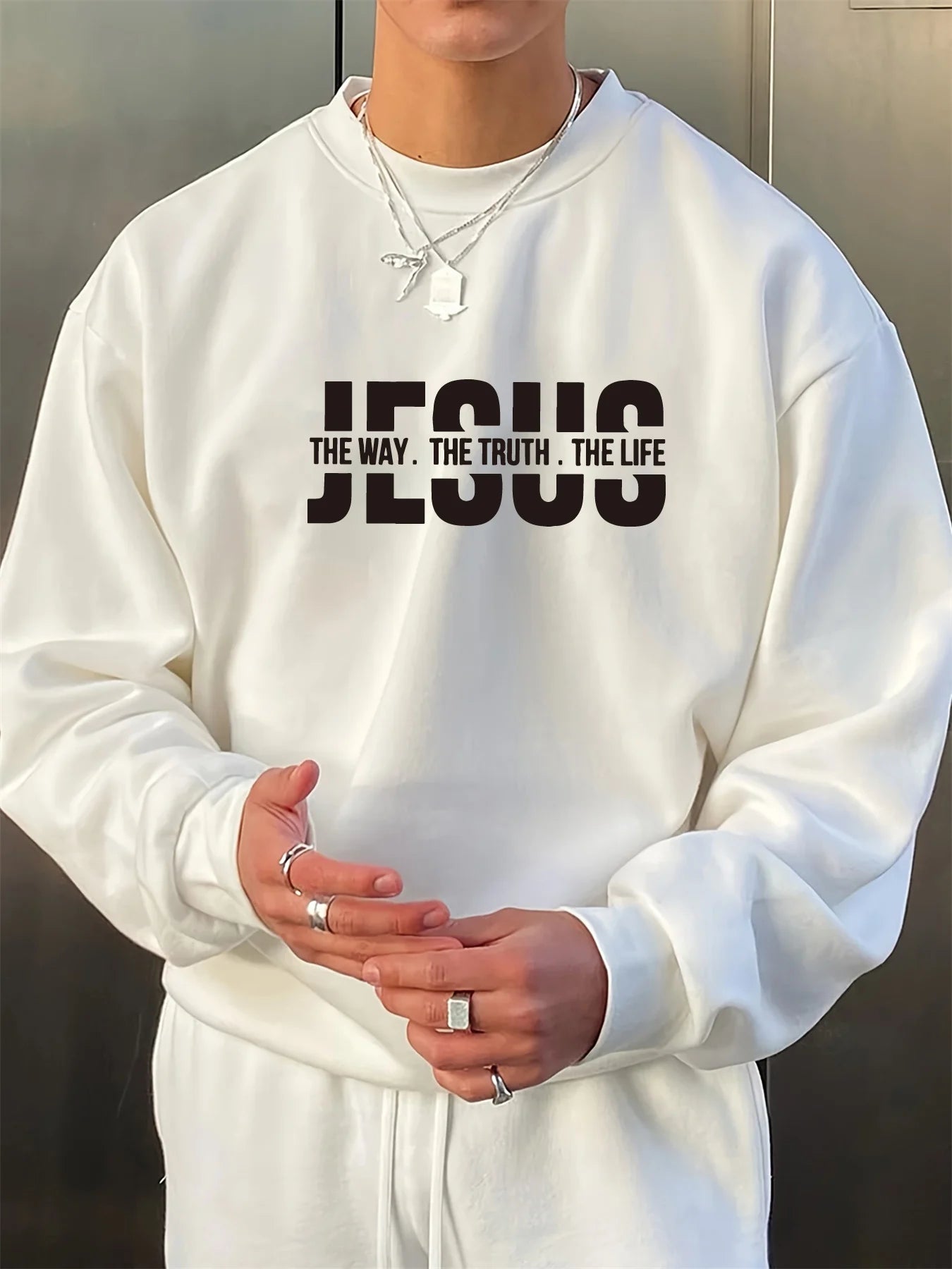 Jesus Truth Life Sweater