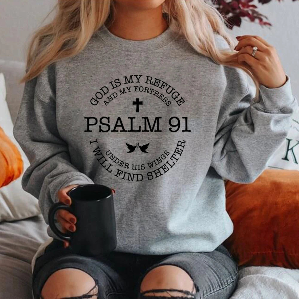 Psalms 91 Sweatshirt
