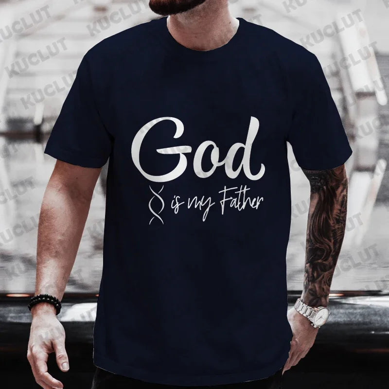 Christian A Dna Test and God Is My Father Tee