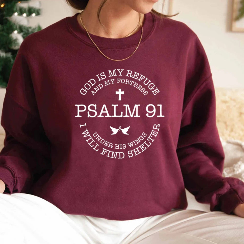 Psalms 91 Sweatshirt