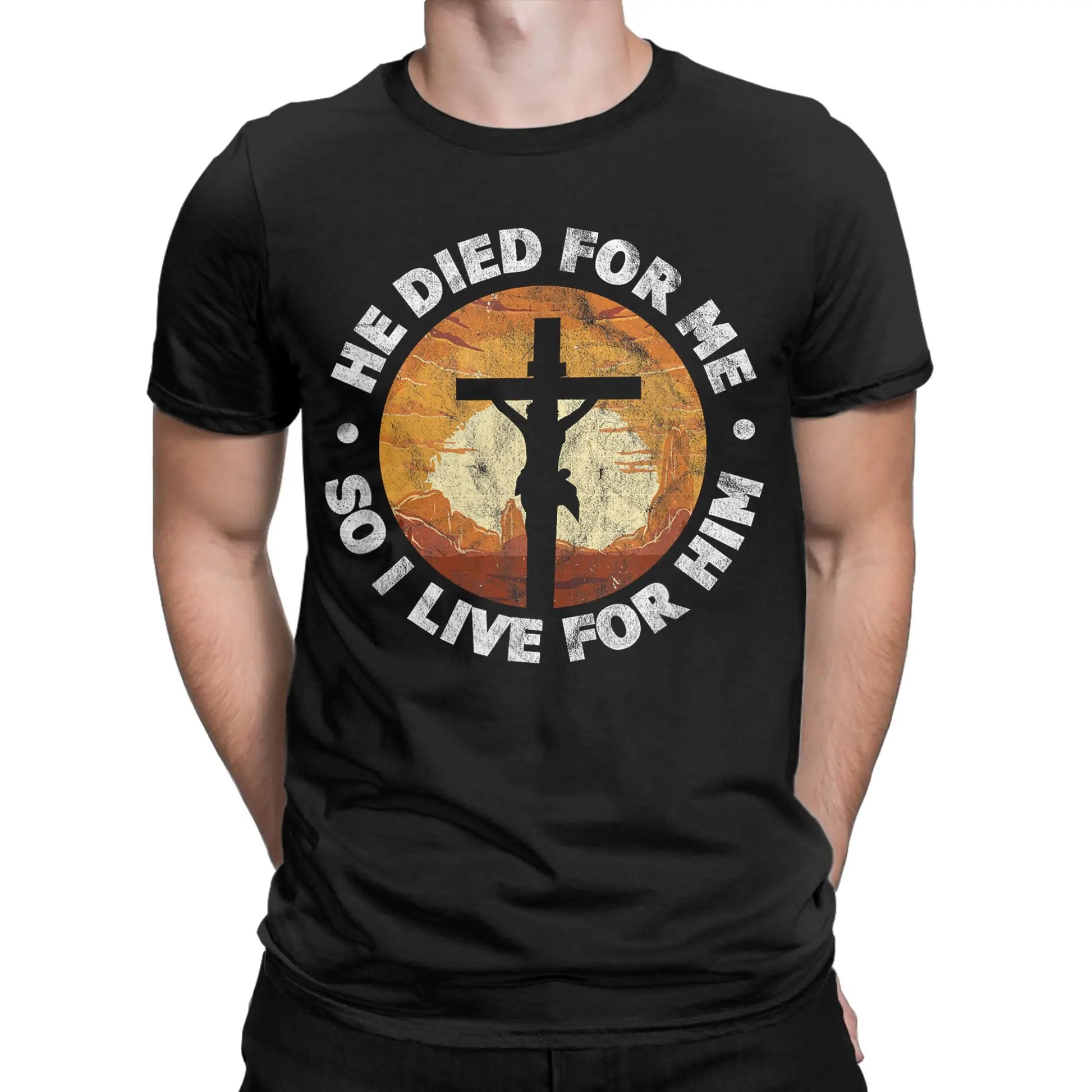 He Died For Me I Live For Him God Tee