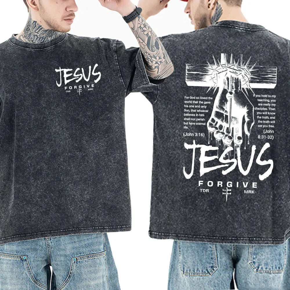 Jesus Christian Vintage Washed Tee