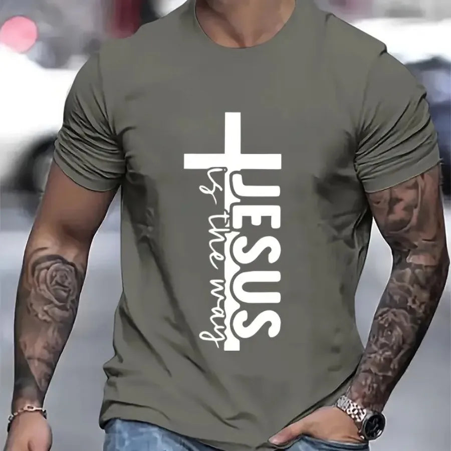 Jesus The Way Cross Tee