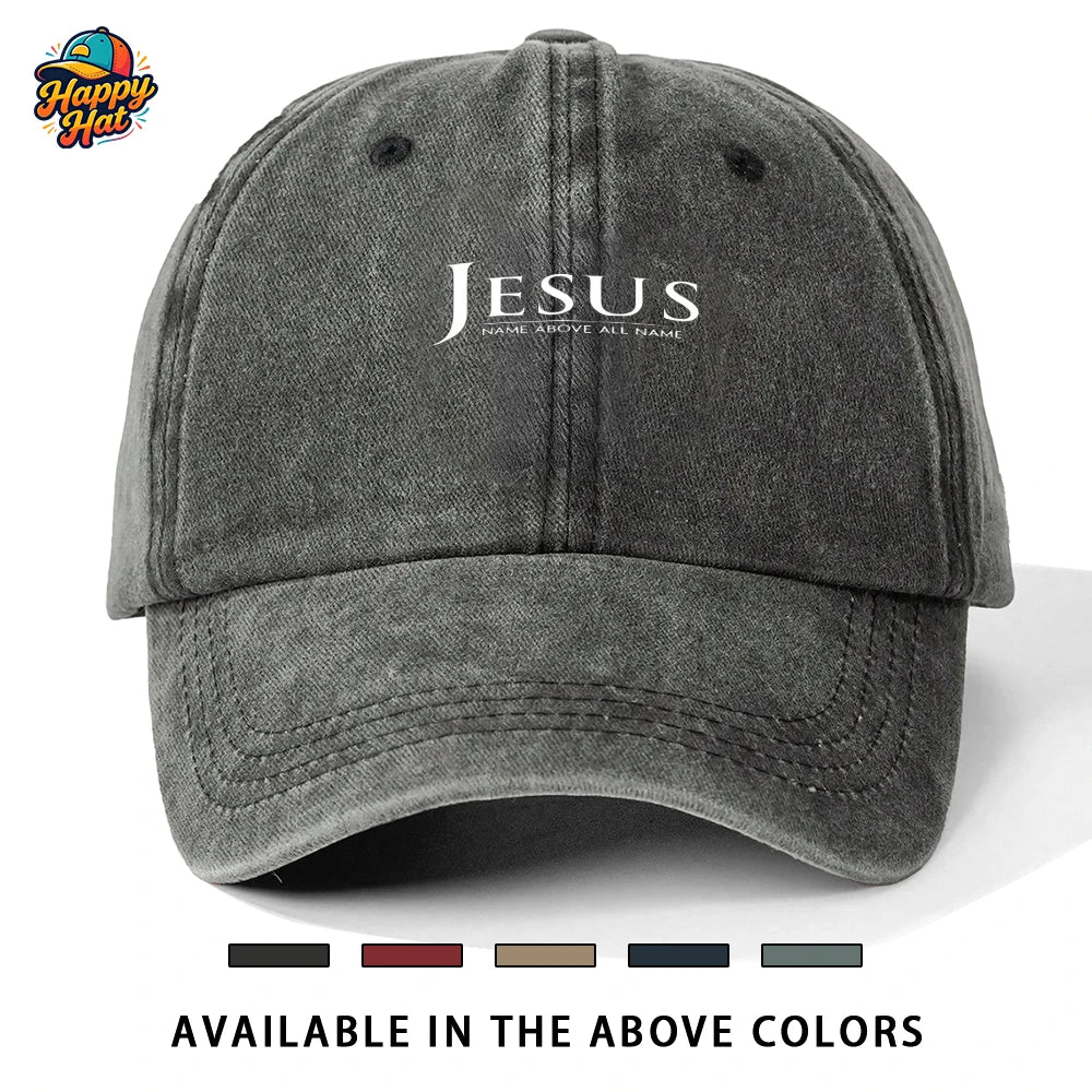Jesus Print Cap