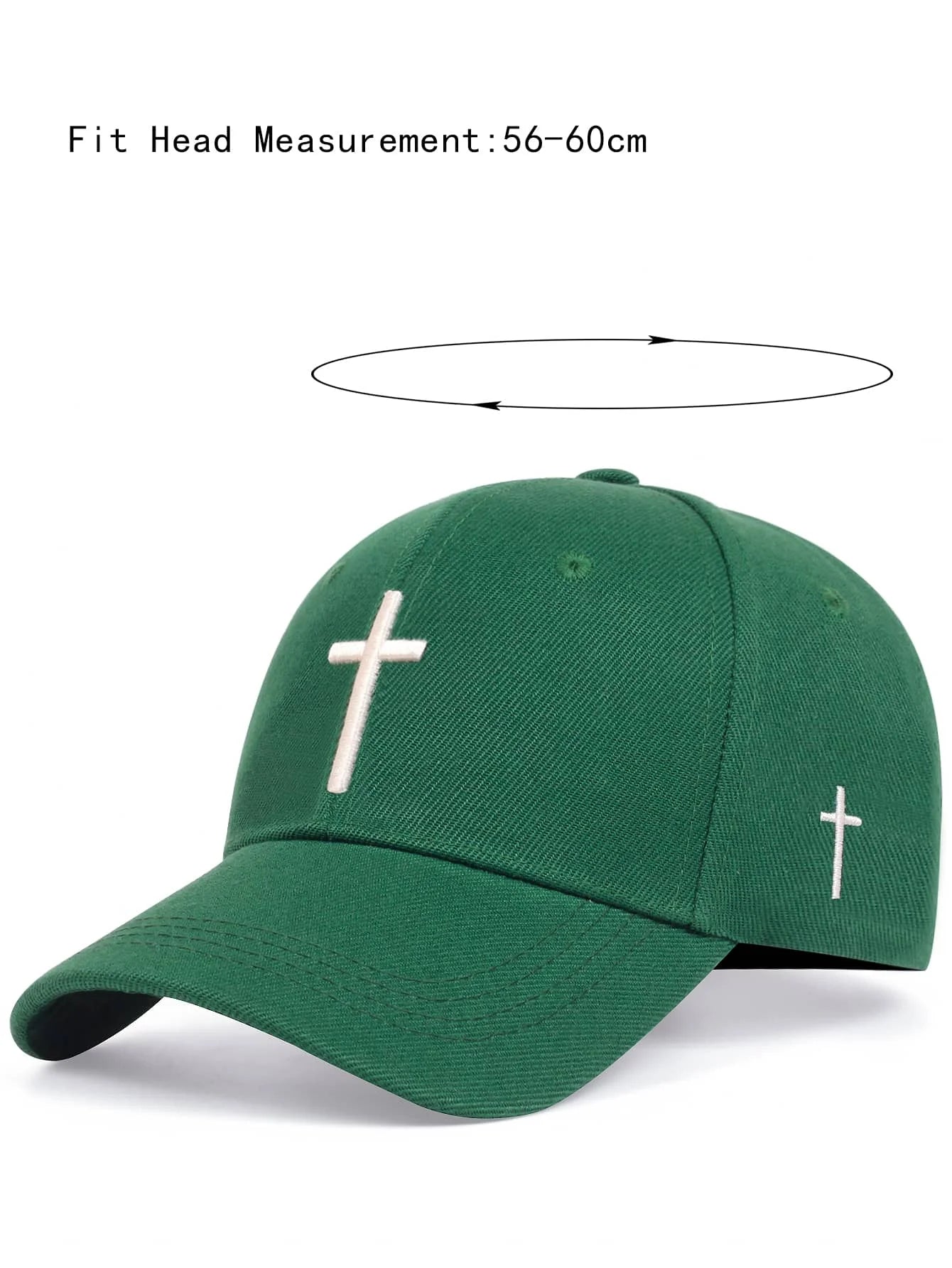 Embroidered Cross Cap